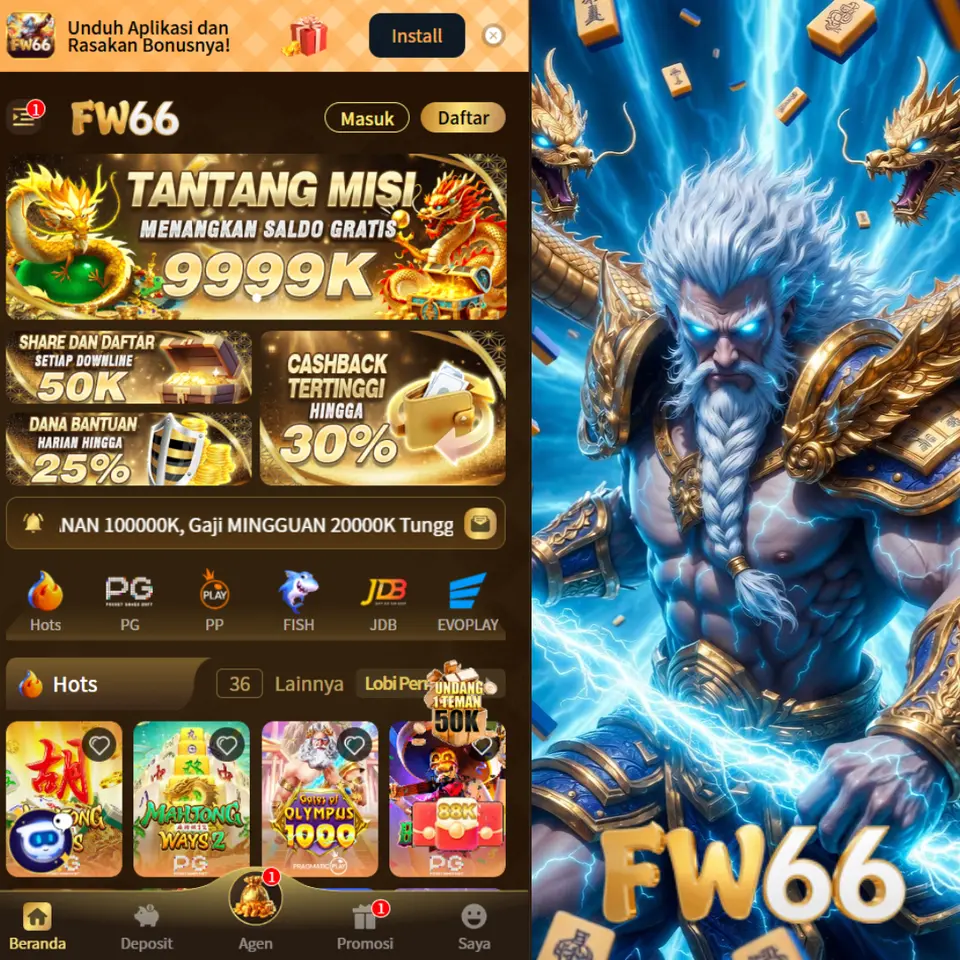 FW66 APK Resmi Unduh Indonesia
